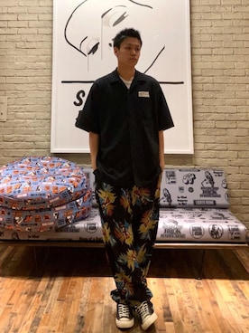 Linさん（メンズ・177cm）の夏コーディネート