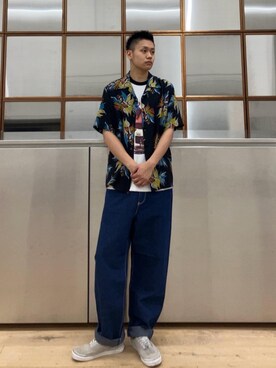 Linさん(メンズ・177cm)の夏コーディネート