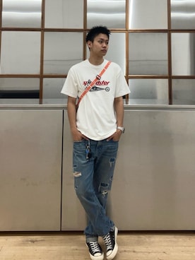 Linさん（メンズ・177cm）の夏コーディネート