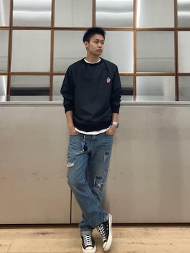 Linさん(メンズ・177cm)の夏コーディネート