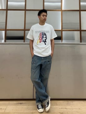 Linさん(メンズ・177cm)の夏コーディネート