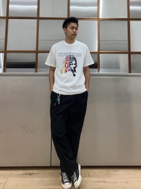 Linさん(メンズ・177cm)の夏コーディネート