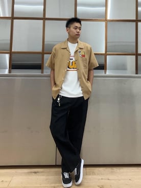 Linさん(メンズ・177cm)の夏コーディネート