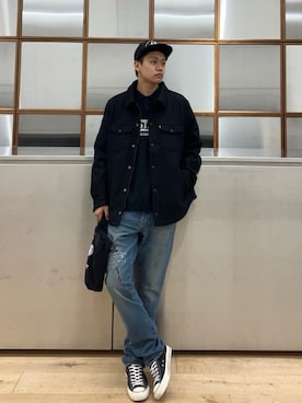 Linさん（メンズ・177cm）の秋コーディネート