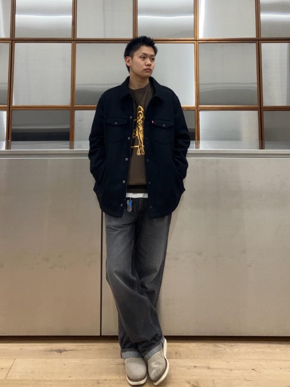 HYSTERIC GLAMOUR（ヒステリックグラマー）の「FIRE LOGO刺繍 CPO