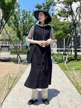 コットンリネン natural toutch wrap ワンピースを使った人気 