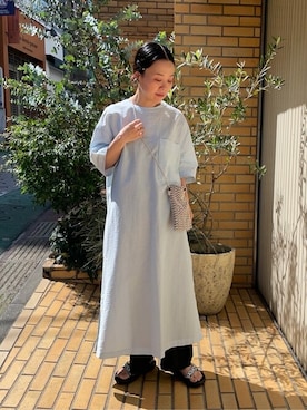 「アイテム（ワンピース）」を使った、bulle de savonさん（レディース・152cm）の春コーディネート