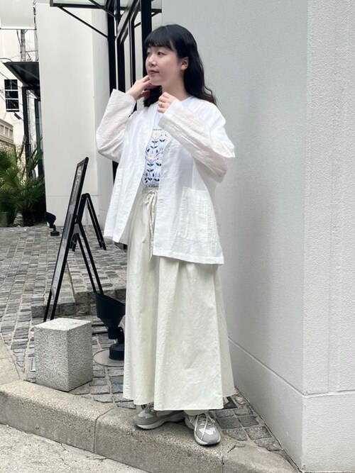 yuni（ユニ ）の「レーヨンリネンナイロン haori ジャケット