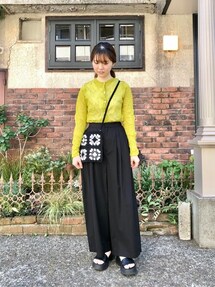 yuni ユニ 80強撚コットン ビスチェ yuni ユニ 80強撚コットン ビスチェ
