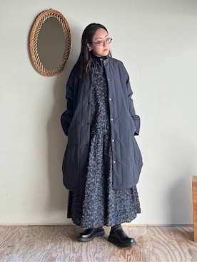 「yuni（ユニ　）のアイテム（ジャケット/アウター）」を使った、bulle de savonさん（レディース・152cm）の秋コーディネート
