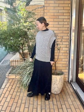 bulle de savonさん（レディース・152cm）の冬コーディネート