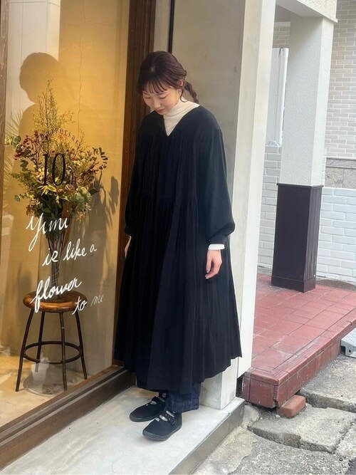 △60/-強撚ストレッチフライス ハイネックプルオーバー（Tシャツ