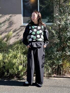 bulle de savonさん（レディース・155cm）の冬コーディネート