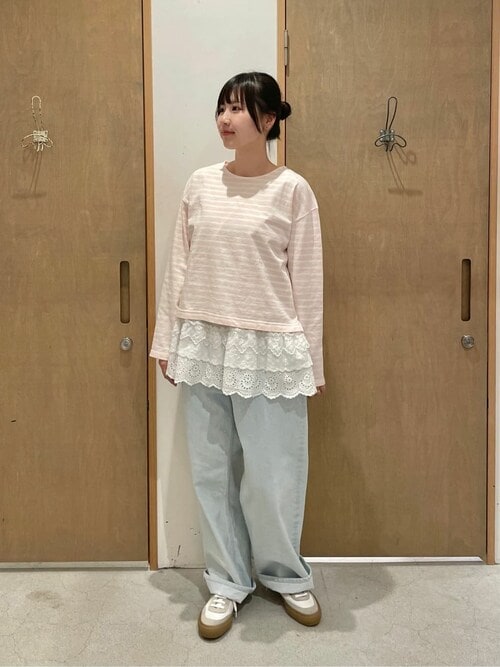 bulle de savon △3ren lace ノースリブラウス bulle de savon ブラウス シャツ 3ren lace ノースリブラウス