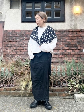「yuni（ユニ　）のアイテム（財布/小物）」を使った、bulle de savonさん（レディース・150cm）の春コーディネート