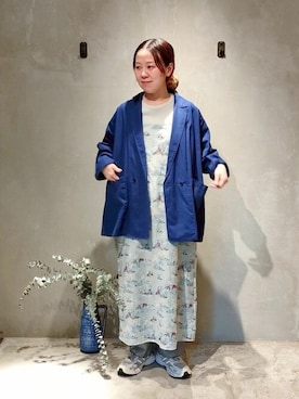 「yuni（ユニ　）のアイテム（ジャケット/アウター）」を使った、bulle de savonさん（レディース・152cm）の春コーディネート