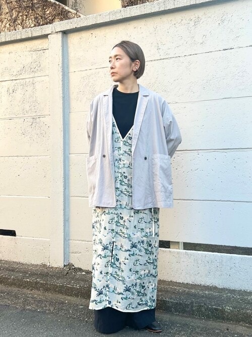 yuni（ユニ ）の「ハイツイストコットンリネン オーバーサイズ