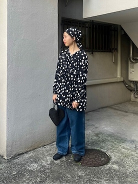 「yuni（ユニ　）のアイテム（財布/小物）」を使った、bulle de savonさん（レディース・165cm）の春コーディネート