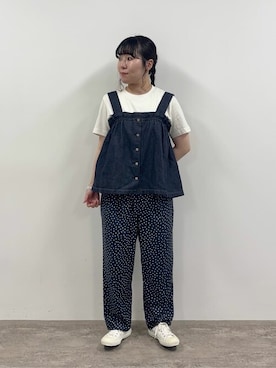 「yuni（ユニ　）のアイテム」を使った、bulle de savonさん（レディース・155cm）の春コーディネート