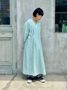 「yuni（ユニ　）のアイテム」を使った、bulle de savonさん（レディース・155cm）の春コーディネート