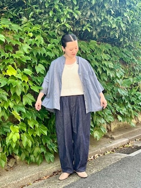 「yuni（ユニ　）のアイテム」を使った、bulle de savonさん（レディース・151cm）の春コーディネート