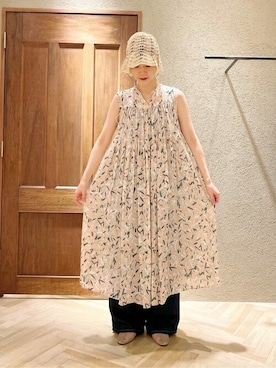 「yuni（ユニ　）のアイテム」を使った、bulle de savonさん（レディース・163cm）の春コーディネート