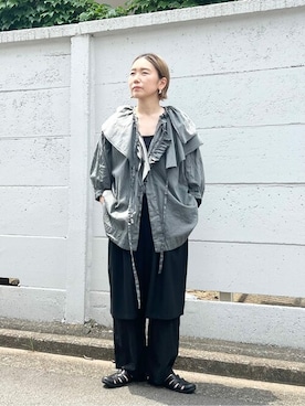 「yuni（ユニ　）のアイテム」を使った、bulle de savonさん（レディース・150cm）の春コーディネート