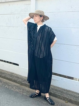 「yuni（ユニ　）のアイテム」を使った、bulle de savonさん（レディース・150cm）の春コーディネート