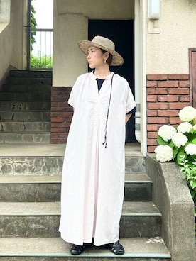 「yuni（ユニ　）のアイテム」を使った、bulle de savonさん（レディース・150cm）の夏コーディネート