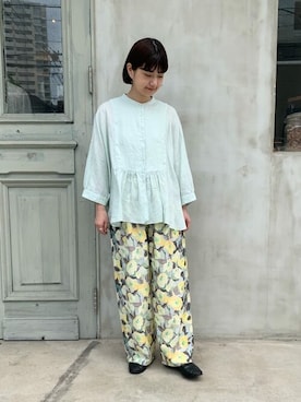 「yuni（ユニ　）のアイテム」を使った、bulle de savonさん（レディース・150cm）の夏コーディネート