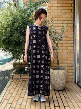 「yuni（ユニ　）のアイテム」を使った、bulle de savonさん（レディース・150cm）の夏コーディネート