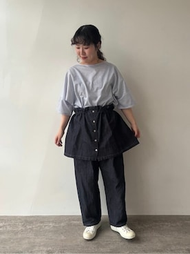 「yuni（ユニ　）のアイテム」を使った、bulle de savonさん（レディース・151cm）の夏コーディネート