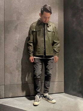 G-Star RAWさん（メンズ・175cm）の冬コーディネート