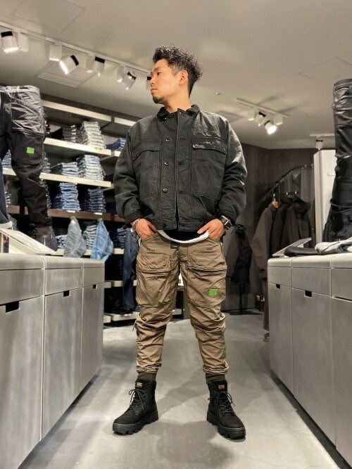 G-Star RAW(G-Star RAW)｜G-STAR RAWのデニムジャケットを使った