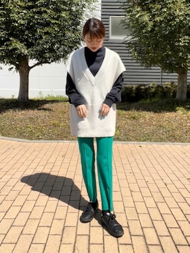 fuwa chanさん（レディース・162cm）の春コーディネート