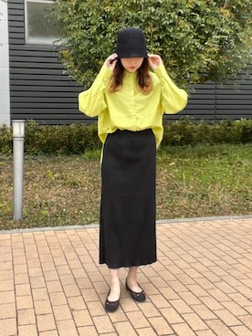 「AMERICAN HOLIC（アメリカンホリック）のアイテム（パンプス）」を使った、fuwa chanさん（レディース・162cm）の春コーディネート