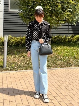 fuwa chanさん（レディース・162cm）の春コーディネート