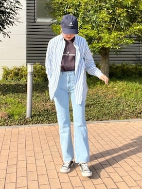 fuwa chanさん（レディース・162cm）の春コーディネート