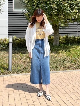 fuwa chanさん（レディース・162cm）の春コーディネート