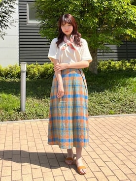 fuwa chanさん(レディース・162cm)の春コーディネート