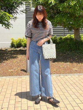 「コラボレーション」｜fuwa chanさん（レディース・162cm）の春コーディネート