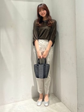 「きれい目コーデ」｜fuwa chanさん（レディース・162cm）の春コーディネート