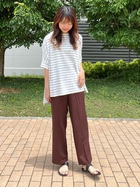 fuwa chanさん(レディース・162cm)の夏コーディネート