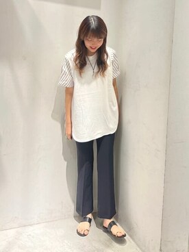 fuwa chanさん(レディース・162cm)の夏コーディネート
