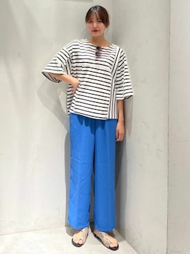 fuwa chanさん（レディース・162cm）の夏コーディネート