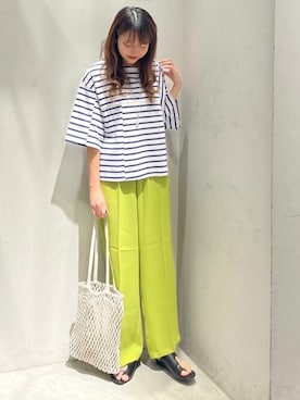 fuwa chanさん（レディース・162cm）の夏コーディネート