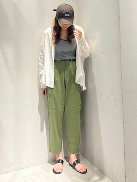 fuwa chanさん（レディース・162cm）の夏コーディネート