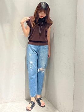 fuwa chanさん(レディース・162cm)の夏コーディネート