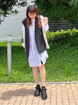 fuwa chanさん（レディース・162cm）の夏コーディネート