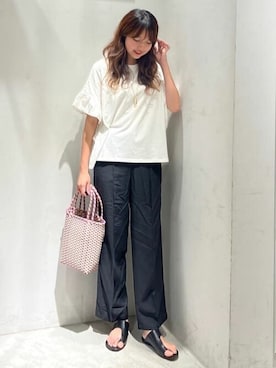 fuwa chanさん（レディース・162cm）の夏コーディネート